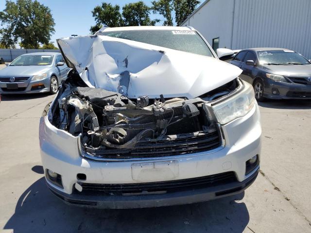 VIN 5TDJKRFH9ES037696 2014 Toyota Highlander, Xle no.5