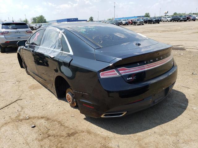 2016 LINCOLN MKZ BLACK - 3LN6L2NK7GR622933
