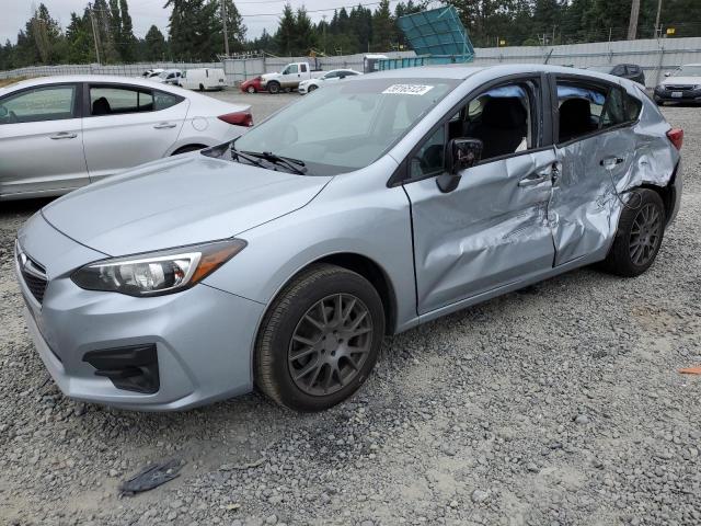 VIN: 4S3GTAA65J3720859 Auction: COPART Lot: 59165123 Location: WA - GRAHAM 4S3GTAA65J3720859 SUBARU IMPREZA 2018 SILVER Photo 1