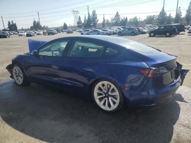 2022 TESLA MODEL 3 AW 5YJ3E1EB6NF144207