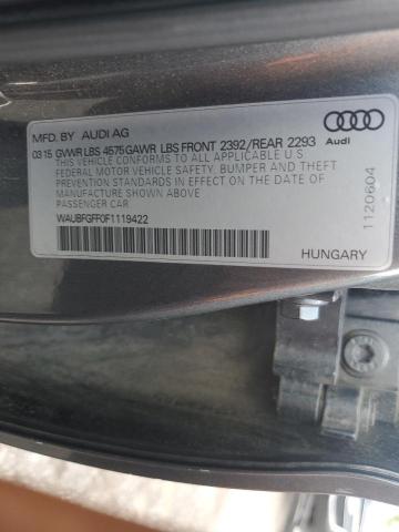 2015 AUDI A3 WAUBFGFF0F1119422
