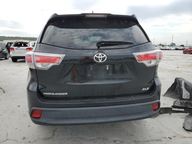 VIN 5TDKKRFH9ES009725 2014 Toyota Highlander, Xle no.6