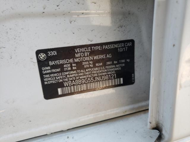 WBA8B9G55JNU98121 BMW 330 I