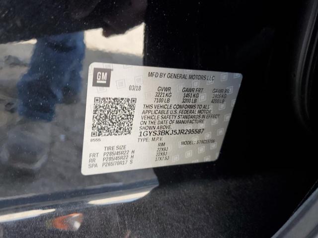 2018 CADILLAC ESCALADE L - 1GYS3BKJ5JR295587