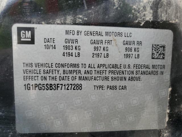 2015 CHEVROLET CRUZE LTZ - 1G1PG5SB3F7127288