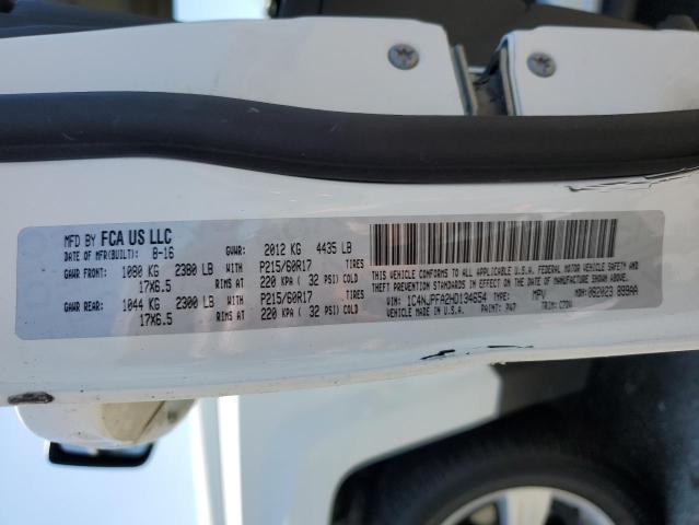 1C4NJPFA2HD134654 Jeep Patriot Latitude