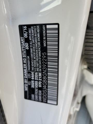 WDDSJ4GB8GN392295 Mercedes-Benz CLA 250 4MATIC