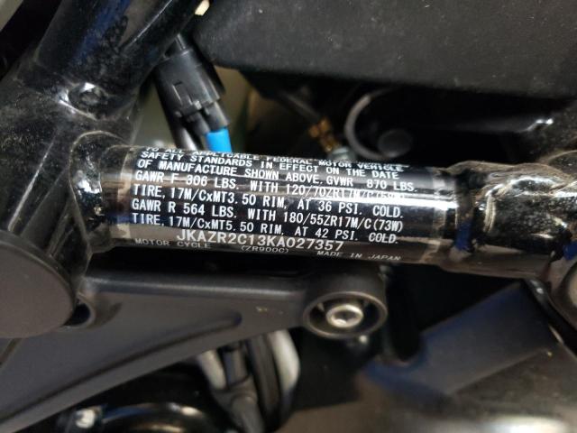 2019 KAWASAKI ZR900 R - JKAZR2C13KA027357