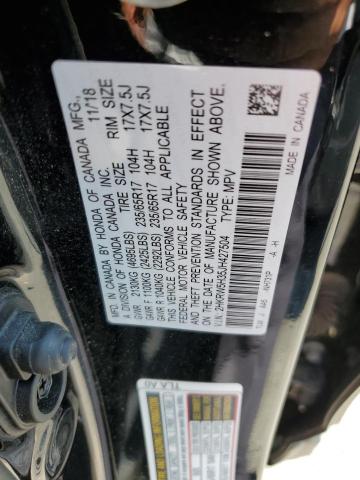 2HKRW5H35JH427504 Honda CR-V LX