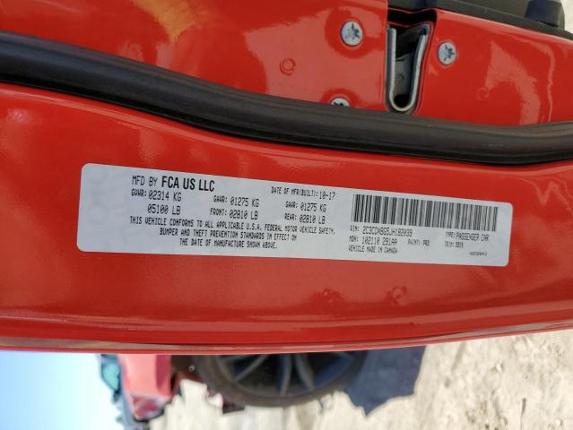 2C3CDXBG5JH182039 Dodge Charger Sxt