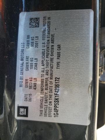 1G4PP5SK1F4206172 Buick Verano