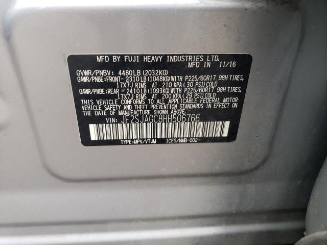 JF2SJAGC8HH506766 Subaru Forester 2.5i Premium