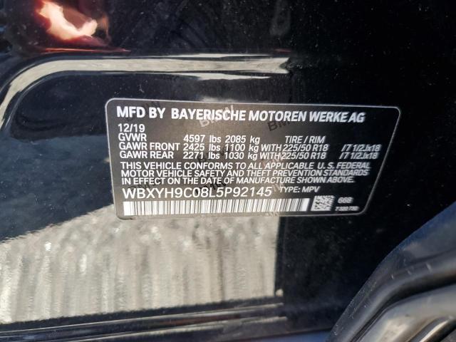 VIN WBXYH9C08L5P92145 2020 BMW X2, Sdrive28I no.13