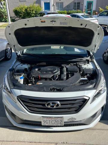 VIN: 5NPE34AF5HH499013 Auction: COPART Lot: 59736313 Location: CA - VAN NUYS 5NPE34AF5HH499013 HYUNDAI SONATA 2017 WHITE Photo 7
