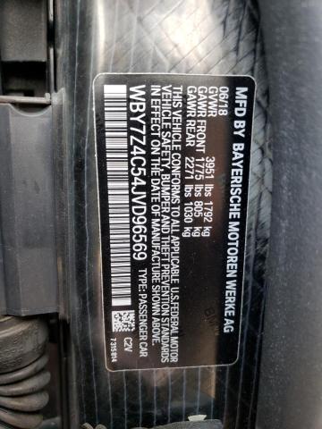 2018 BMW I3 REX - WBY7Z4C54JVD96569