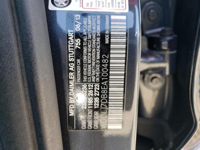 WDDLJ7DB8EA100482 Mercedes-Benz CLS 550