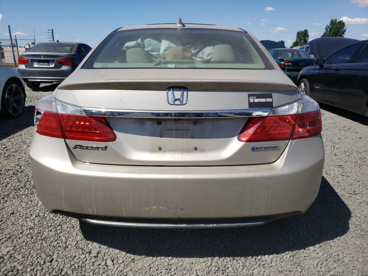 1HGCR6F5XFA010080 2015 Honda Accord Hybrid Exl