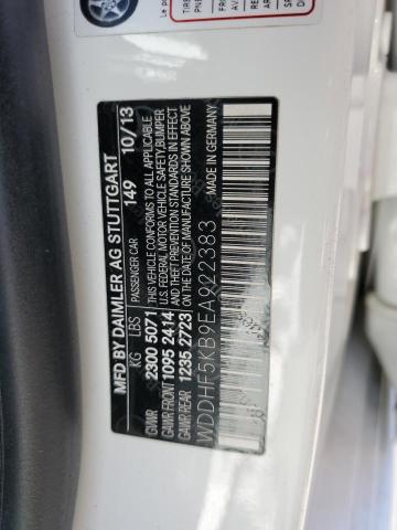 WDDHF5KB9EA922383 Mercedes-Benz E 350