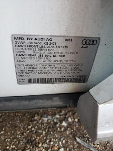 WA1BNAFY1L2018023 2020 AUDI Q5, photo no. 12