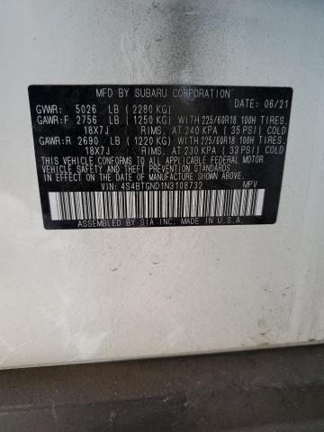 4S4BTGND1N3108732 Subaru Outback Limited Xt