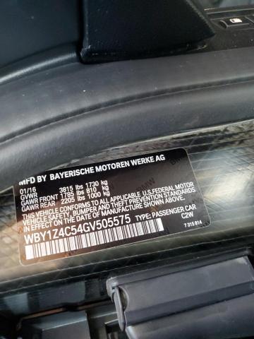 WBY1Z4C54GV505575 BMW I3 REX