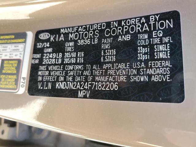 KNDJN2A24F7182206 KIA Soul