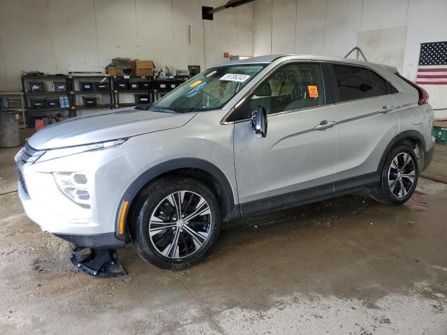 VIN: JA4ATWAA6NZ040828 Auction: COPART Lot: 59706243 Location: MI - IONIA JA4ATWAA6NZ040828 MITSUBISHI ECLIPSE 2022 SILVER Photo 1