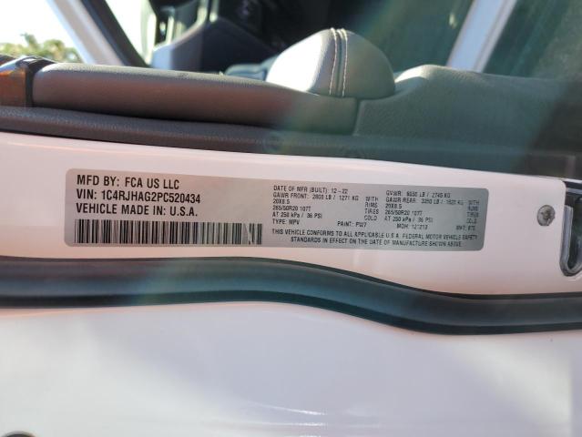 1C4RJHAG2PC520434 Jeep Grand Cherokee Laredo