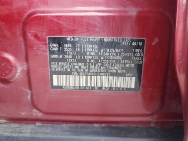 4S4BSACC9H3208382 Subaru Outback 2.5i Premium