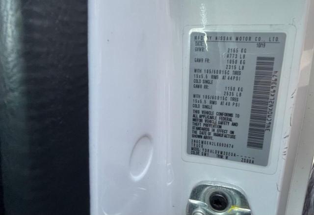 3N6CM0KN2LK693674 Nissan NV200 2.5S