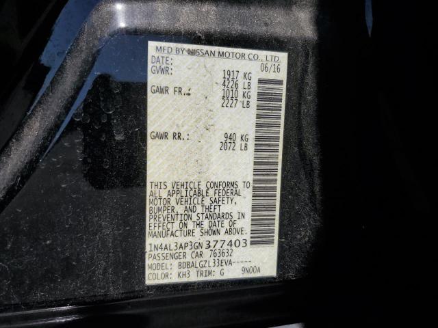 1N4AL3AP3GN377403 Nissan ALTIMA 2.5