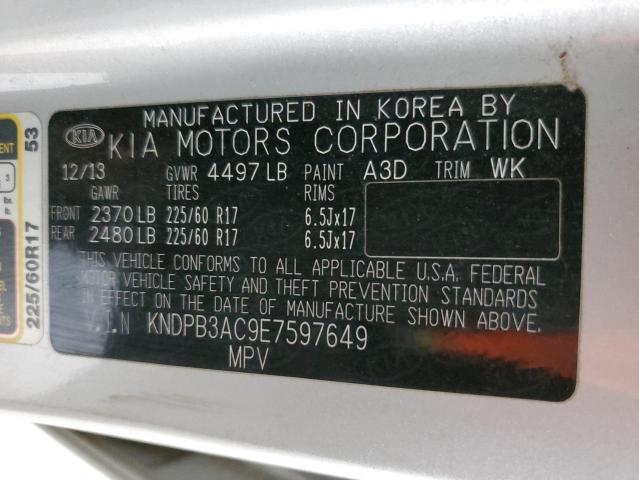 KNDPB3AC9E7597649 KIA Sportage Base