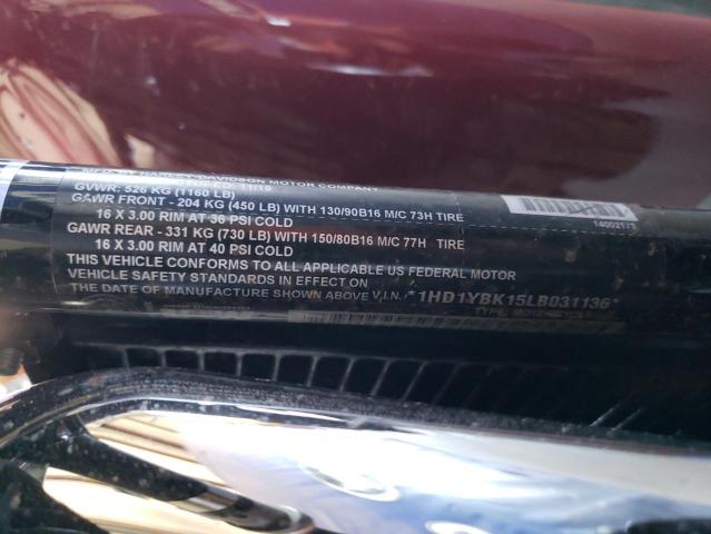 2020 HARLEY-DAVIDSON FLHCS 1HD1YBK15LB031136