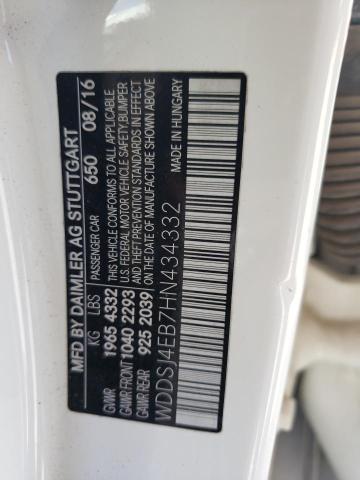 WDDSJ4EB7HN434332 Mercedes-Benz CLA 250