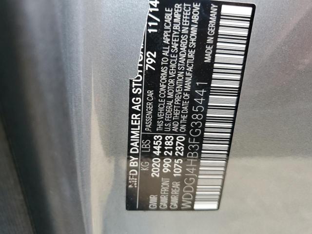 WDDGJ4HB3FG385441 Mercedes-Benz C 250