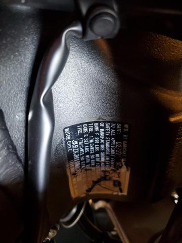 2021 KAWASAKI ZX636 K - JKBZXJH19MA008738