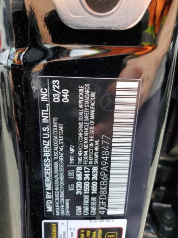 4JGFD8KB6PA948477 Mercedes-Benz Gle Coupe 63 S 4matic Amg