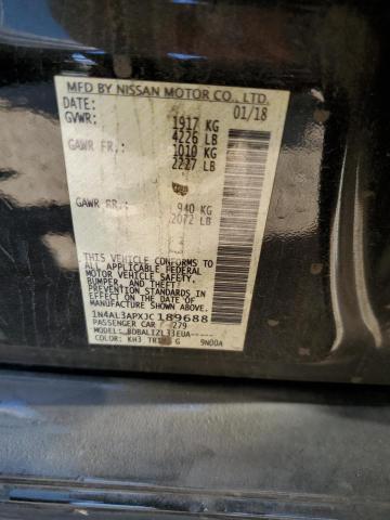 1N4AL3APXJC189688 | 2018 NISSAN ALTIMA 2.5