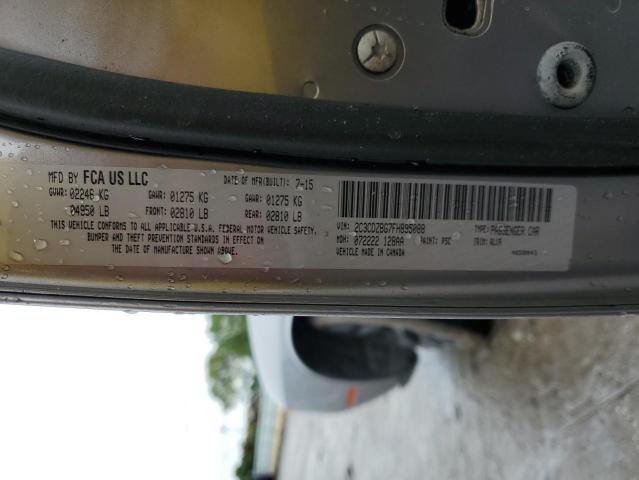 2015 DODGE CHALLENGER - 2C3CDZBG7FH895088