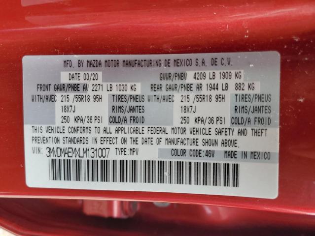 3MVDMAEMXLM131007 Mazda Cx-30 Premium