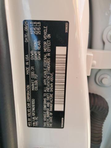 2022 VOLVO S60 B5 MOM 7JRL12FZ1NG161050