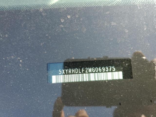5XYRHDLF2MG069375 KIA SORENTO EX