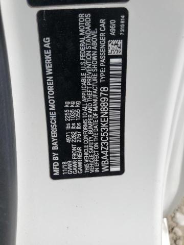 2019 BMW 430XI - WBA4Z3C53KEN88978