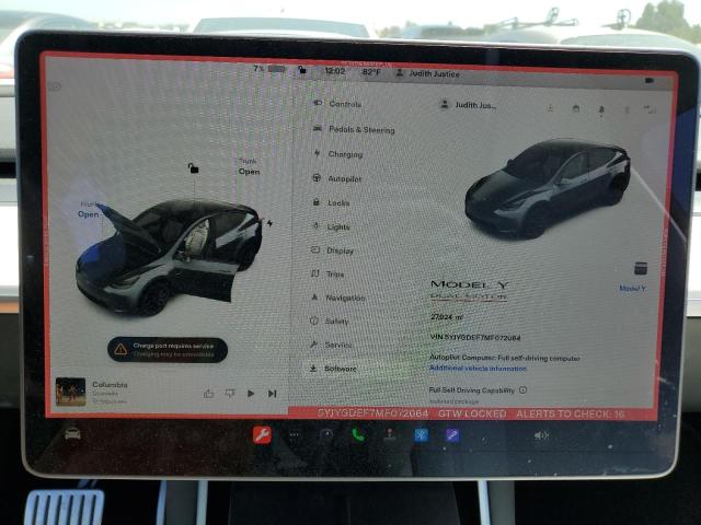 5YJYGDEF7MF072064 Tesla Model Y