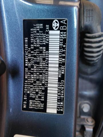 5YFBURHE3FP178999 Toyota COROLLA L