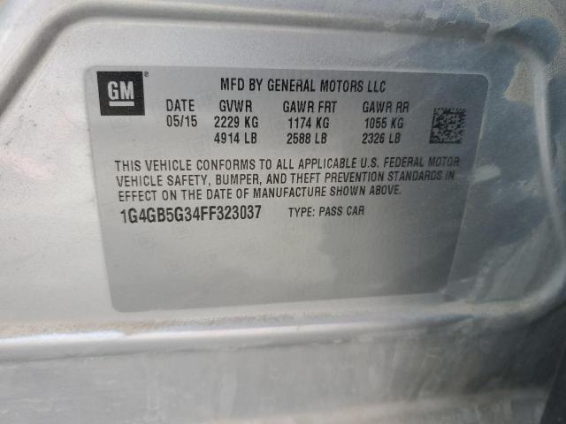 1G4GB5G34FF323037 Buick Lacrosse
