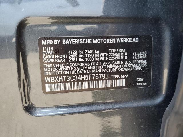 WBXHT3C34H5F76793 BMW X1 Xdrive28i