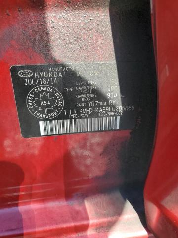 2015 HYUNDAI ELANTRA SE - KMHDH4AE9FU285886