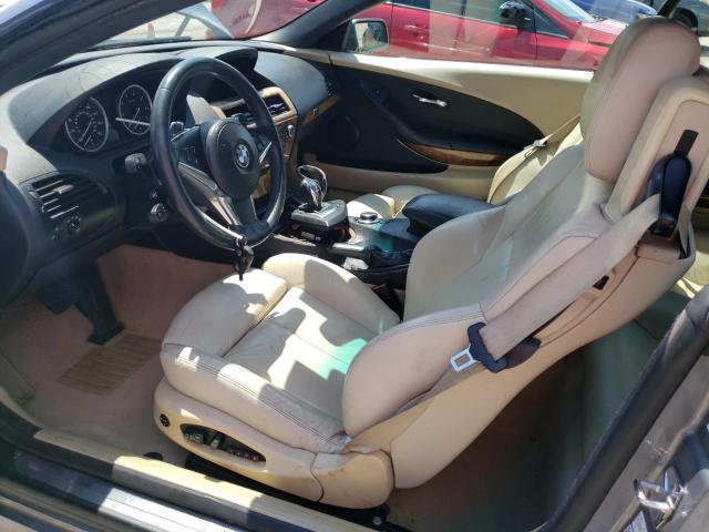 VIN: WBAEB53558CX62980 Auction: COPART Lot: 58624673 Location: TN - NASHVILLE WBAEB53558CX62980 BMW 6 SERIES 2008 GRAY Photo 7