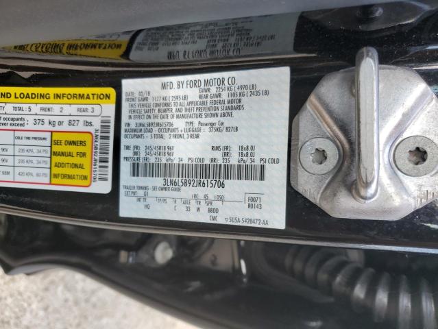 2018 LINCOLN MKZ PREMIE 3LN6L5B92JR615706